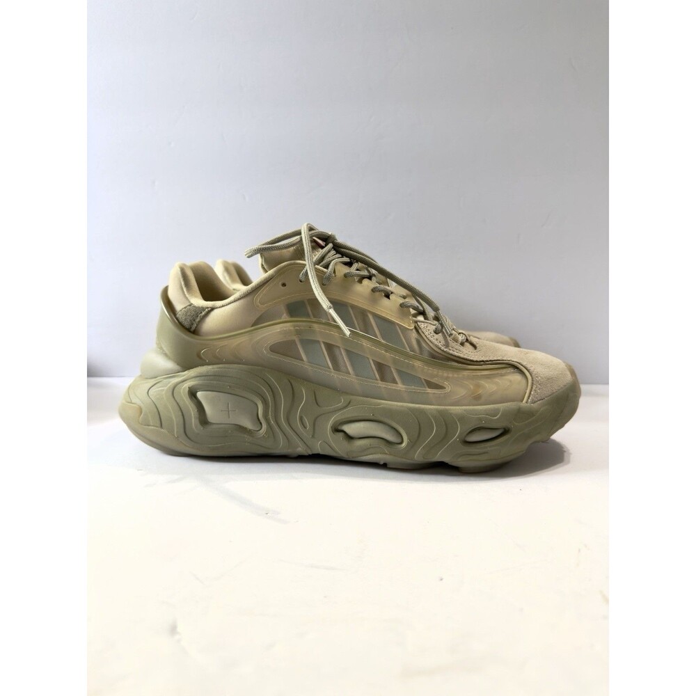 Adidas Ozelia Suede Beige Tan Running Shoes Men’s Size 7.5 Athletic Sneakers
